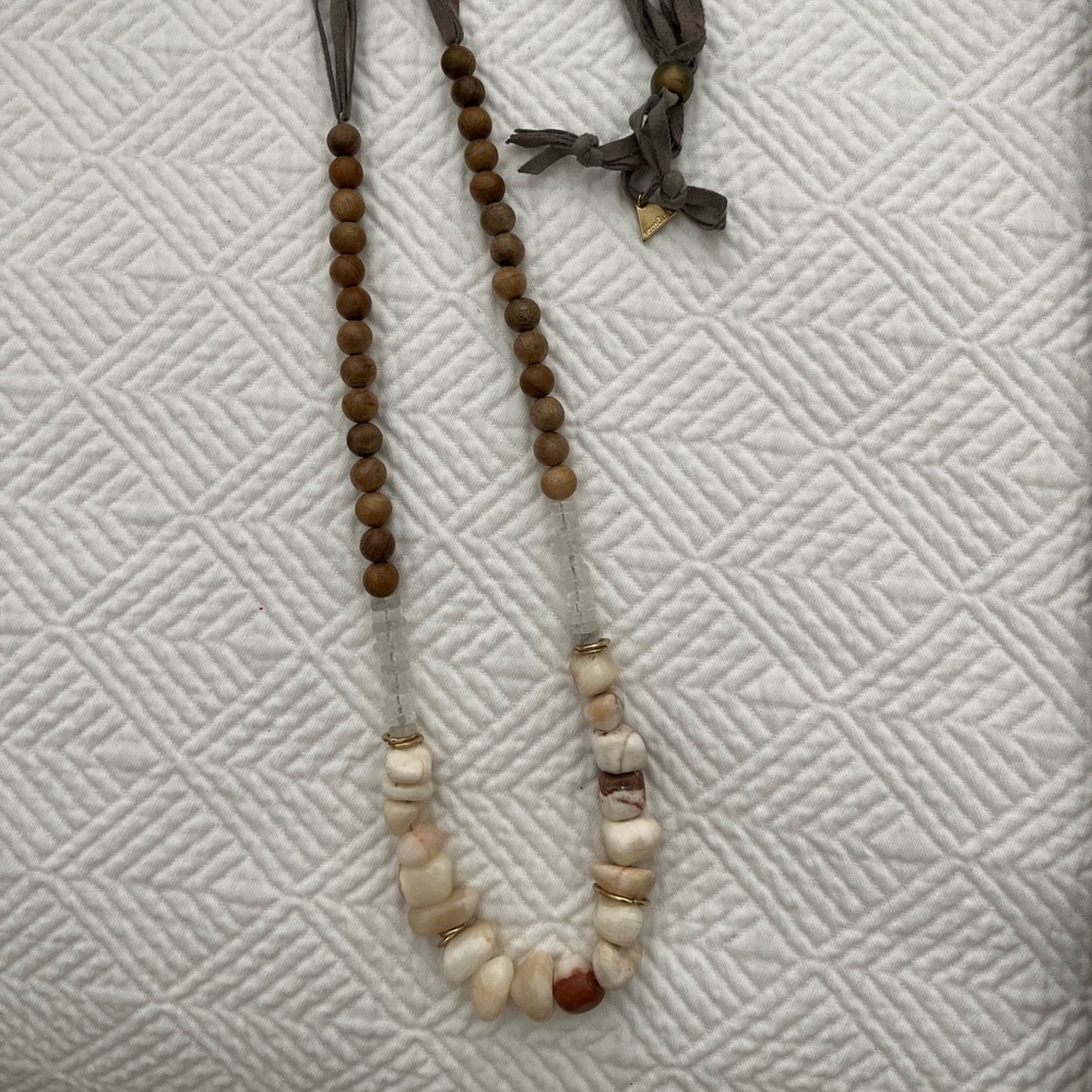 Stone necklace